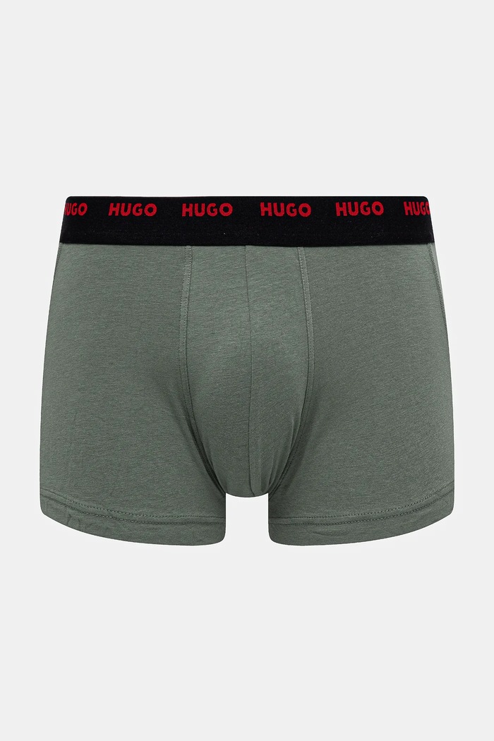 Oblečenie HUGO boxerky pánske TRUNK FIVE PACK 5-pak 50532619 tmavomodrá