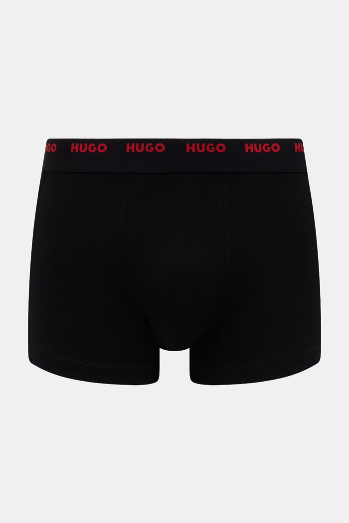 HUGO bokserki męskie TRUNK FIVE PACK 5-pack 50532619 szary SS26