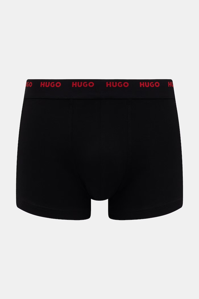 HUGO bokserki męskie TRUNK FIVE PACK 5-pack 50532619 szary SS26