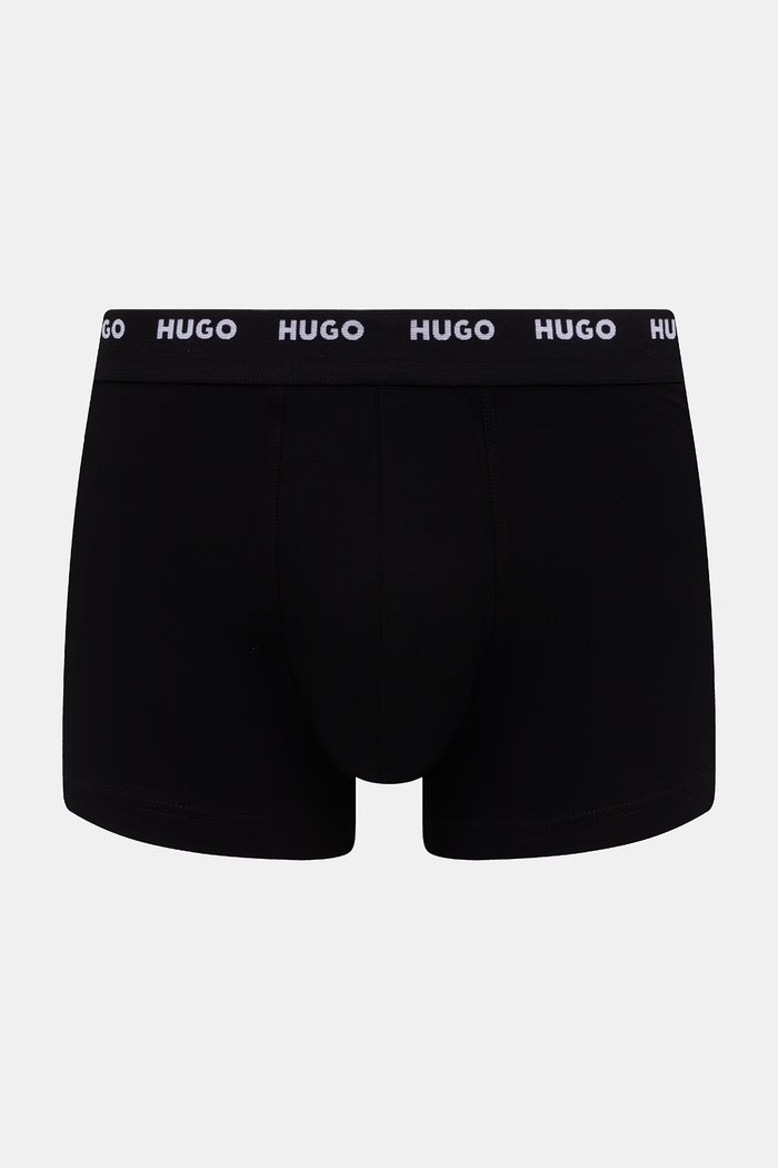 Odzież HUGO bokserki męskie TRUNK FIVE PACK 5-pack 50532619 szary