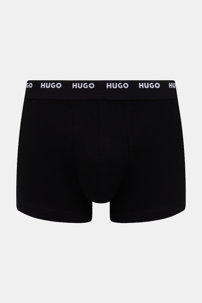 Odzież HUGO bokserki męskie TRUNK FIVE PACK 5-pack 50532619 szary
