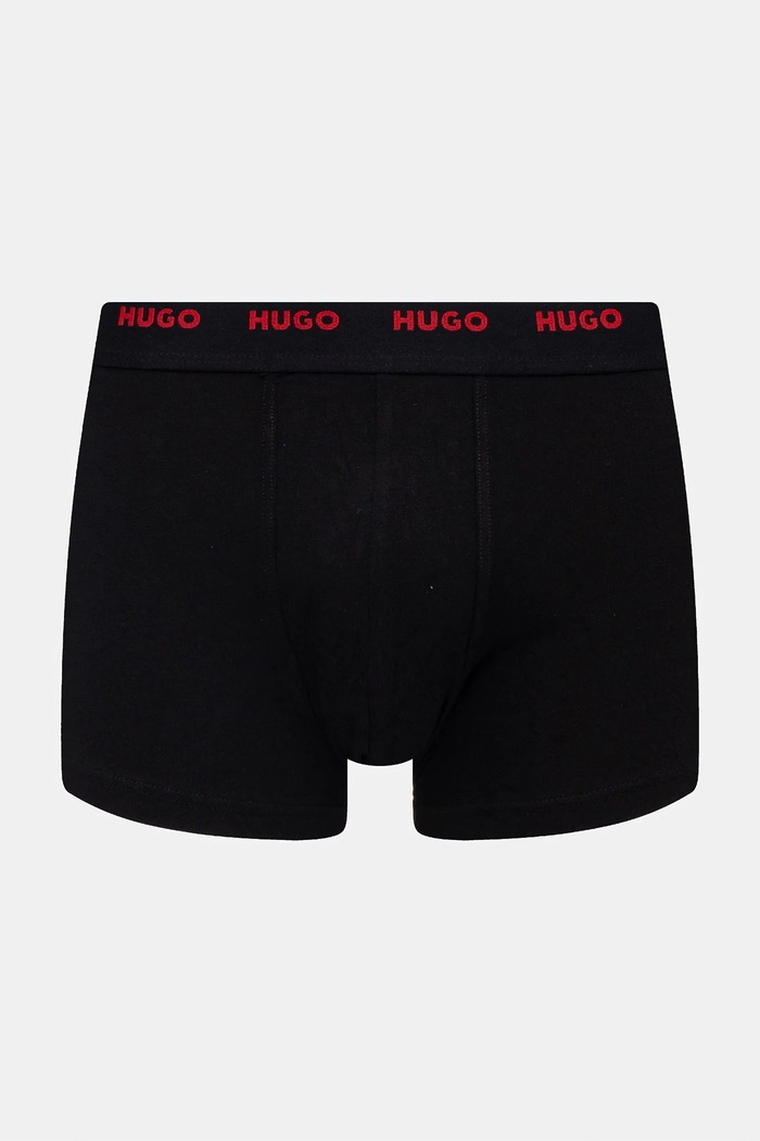 HUGO boxeri bărbați TRUNK FIVE PACK pachet de 5 50532619 negru SS26