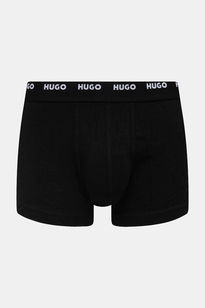 HUGO Boxeri bărbați TRUNK FIVE PACK pachet de 5 50532619 negru SS26