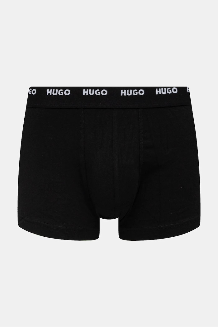 HUGO Boxeri bărbați TRUNK FIVE PACK pachet de 5 50532619 negru SS26