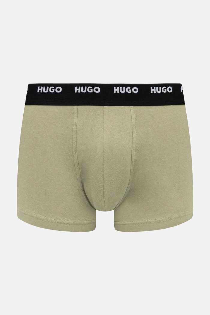 HUGO Boxeri bărbați TRUNK FIVE PACK pachet de 5 negru 50532619