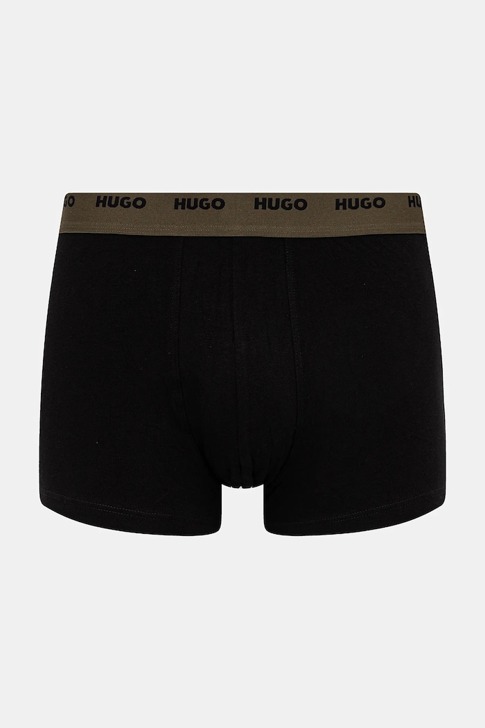 HUGO boxeri bărbați TRUNK FIVE PACK pachet de 5 50532619 negru
