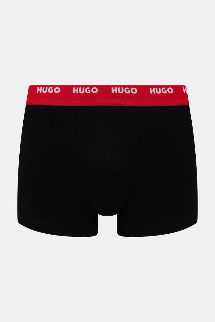 HUGO boxerky pánske 5-pak čierna 50532619