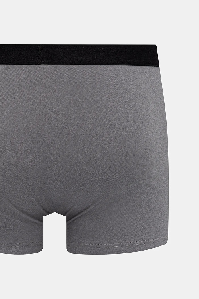 HUGO Boxerky pánske bavlnené s elastanom TRUNK TRIPLET GALAXY 3-pak 50532797 čierna