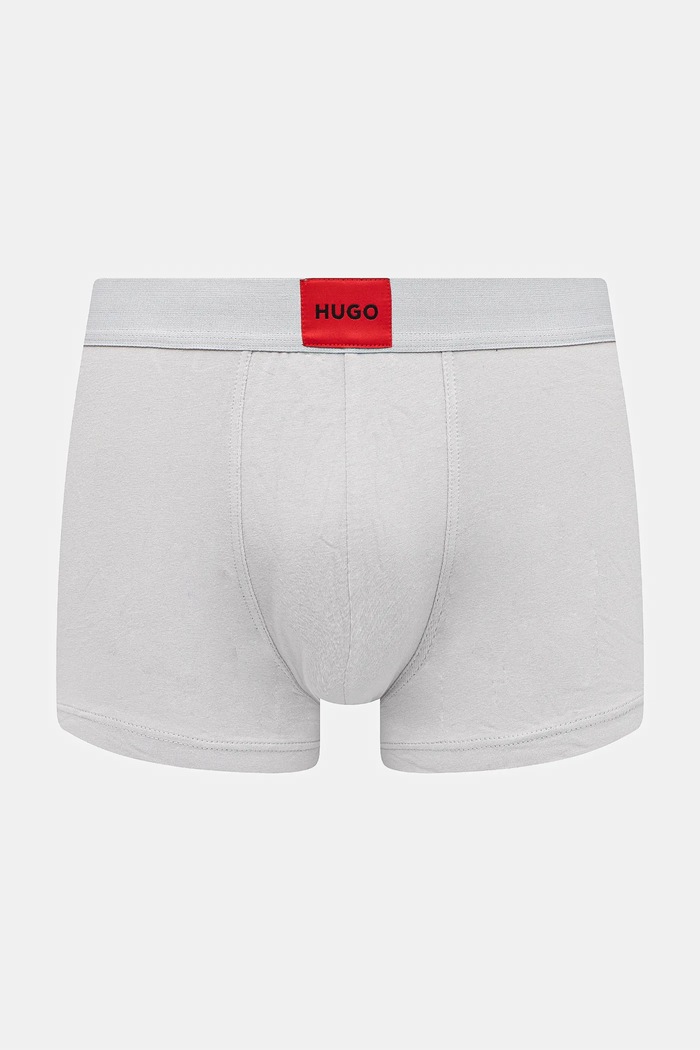 HUGO boxeri bărbați din bumbac cu elastan TRUNK TRIPLET GALAXY pachet de 3 50532797 multicolor SS26