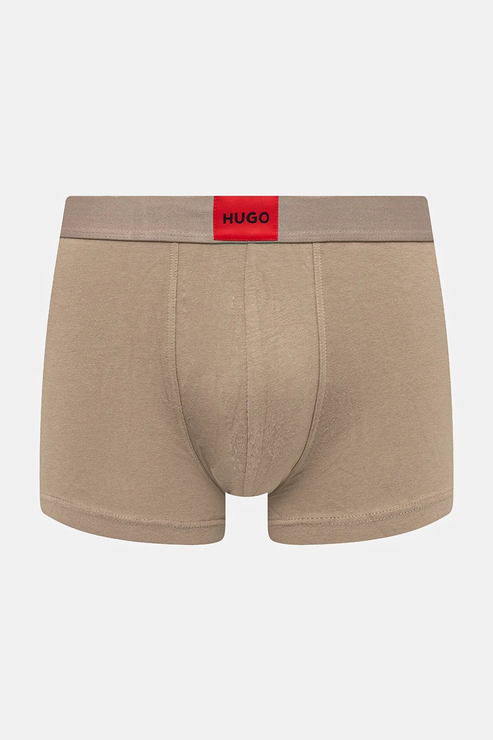 Îmbrăcăminte HUGO boxeri bărbați din bumbac cu elastan TRUNK TRIPLET GALAXY pachet de 3 50532797 multicolor