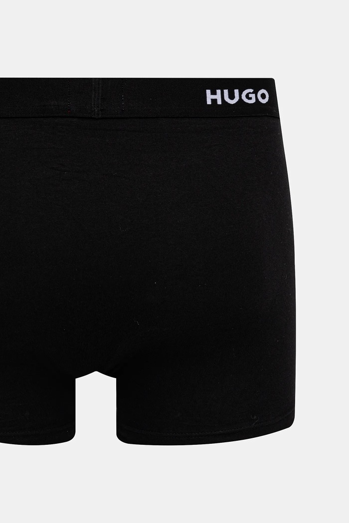 HUGO boxeri bărbați din bumbac cu elastan BOXERBR TRIPLET DESIGN pachet de 3 50532559 multicolor