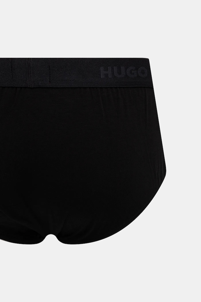 HUGO σλιπ Ανδρικά βαμβάκι με ελαστάν HIPBRIEF TRIPLETPACK 3-pack 50532570