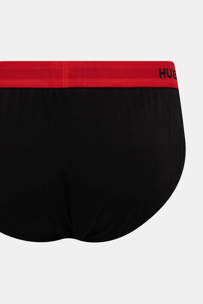 HUGO σλιπ Ανδρικά βαμβάκι με ελαστάν HIPBRIEF TRIPLETPACK 3-pack 50532570