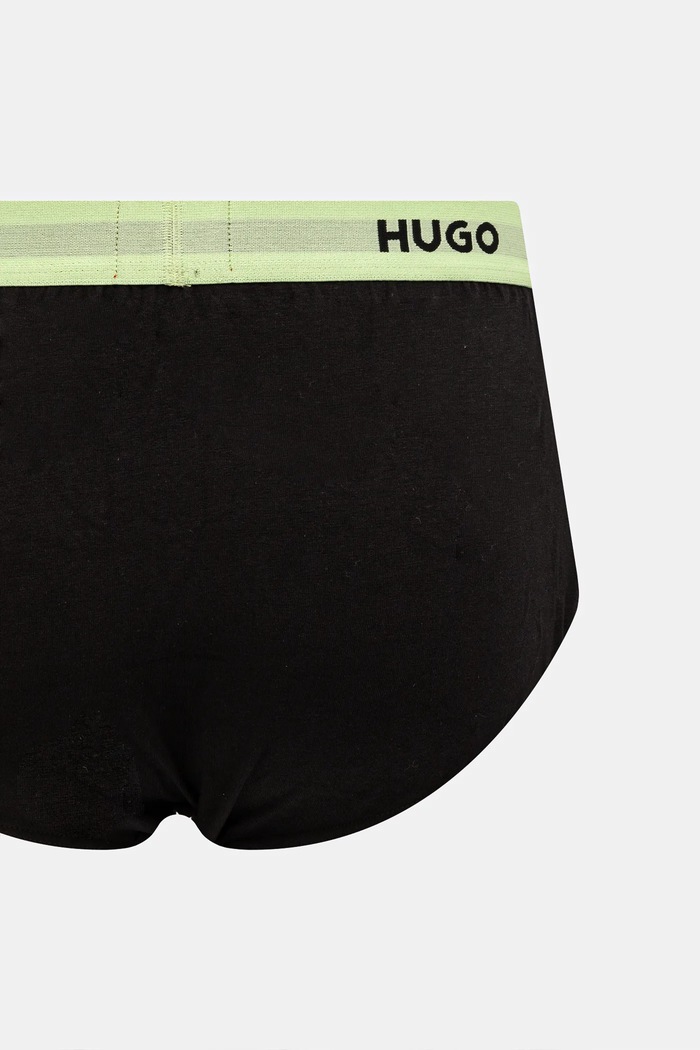 HUGO σλιπ Ανδρικά βαμβάκι με ελαστάν HIPBRIEF TRIPLETPACK 3-pack 50532570