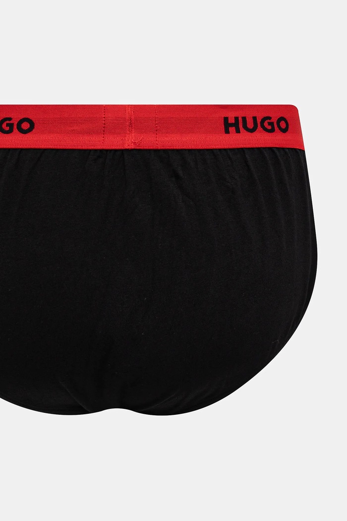 HUGO σλιπ Ανδρικά βαμβάκι με ελαστάν HIPBRIEF TRIPLETPACK 3-pack 50532570