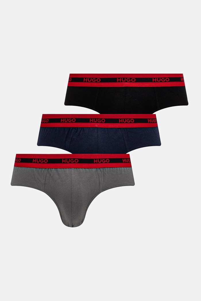 HUGO slip 3-pack cu modele multicolor 50532600