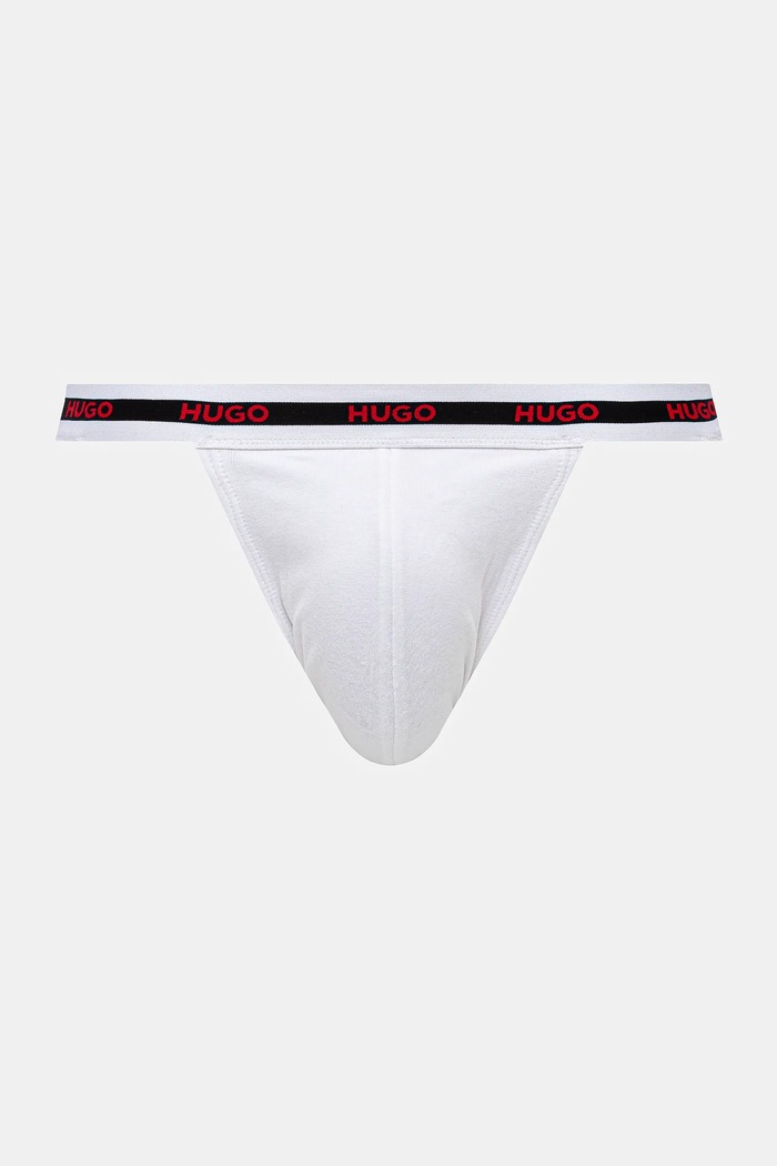 HUGO jockstrap 3-pack 50532616 czarny SS25