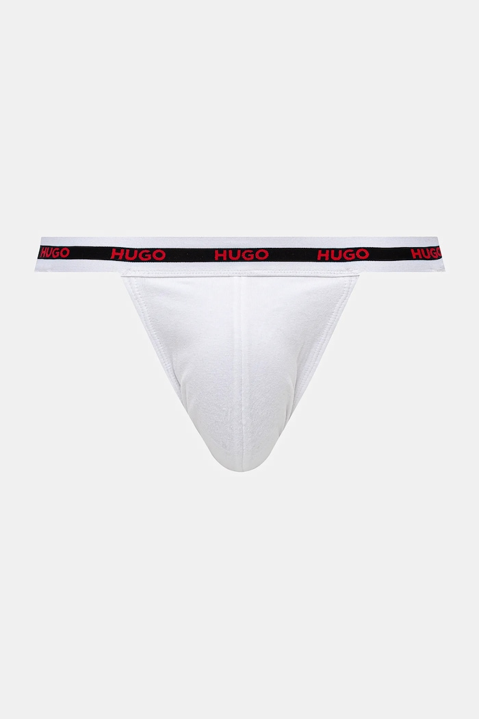 HUGO jockstrap 3-pack 50532616 czarny SS25