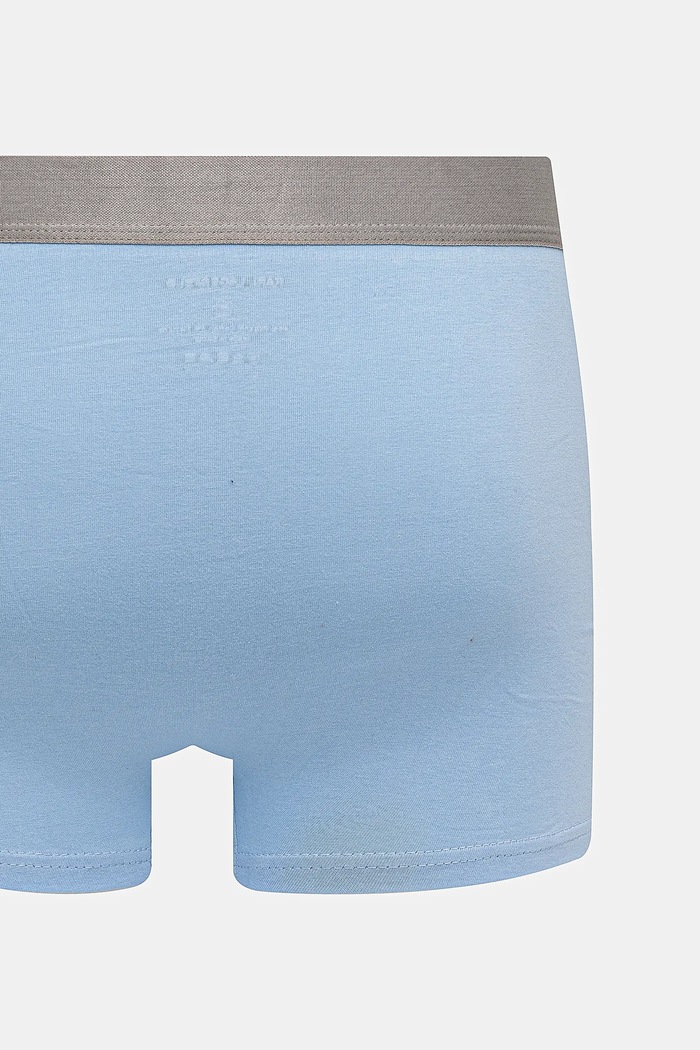 Karl Lagerfeld priliehavé boxerky pánske bavlnené s elastanom 3-pak A1M47020 modrá