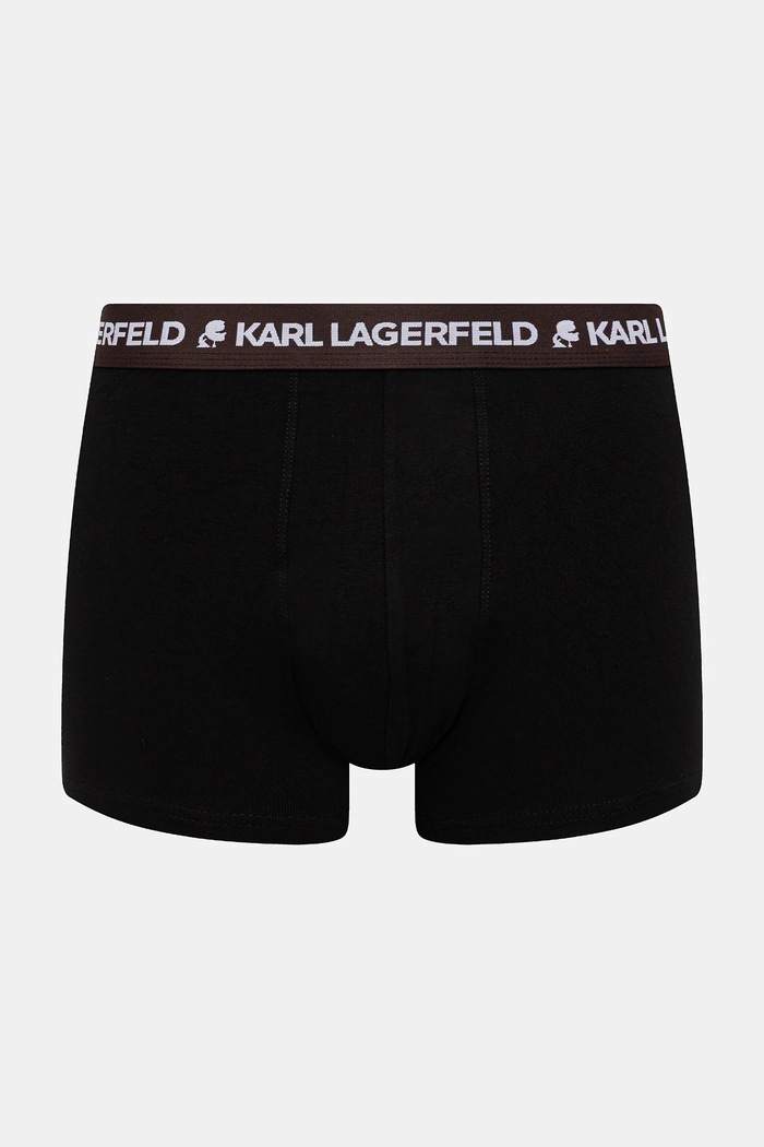Ρούχα Karl Lagerfeld μποξεράκι ανδρικό βαμβακερό με ελαστάνη 3-pack A1M47021 μαύρο