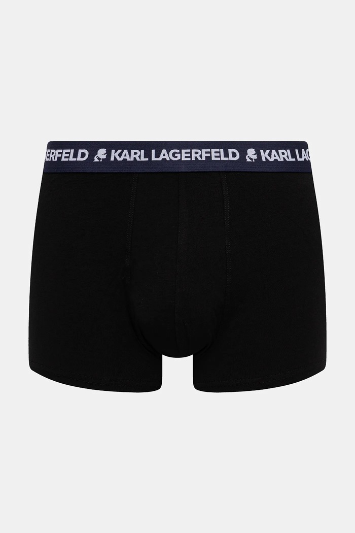 Karl Lagerfeld μποξεράκι ανδρικό βαμβακερό με ελαστάνη 3-pack μαύρο A1M47021