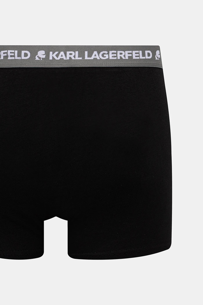 Karl Lagerfeld μποξεράκι ανδρικό βαμβακερό με ελαστάνη 3-pack A1M47021 μαύρο
