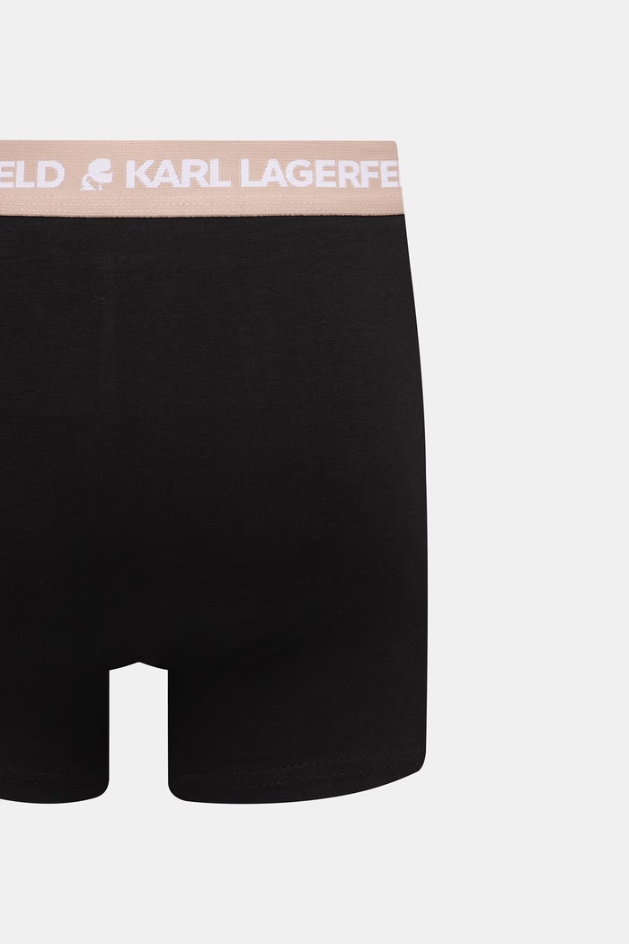 Karl Lagerfeld boksarice moške bombažne z elastanom paket 3 kosov A1M47021