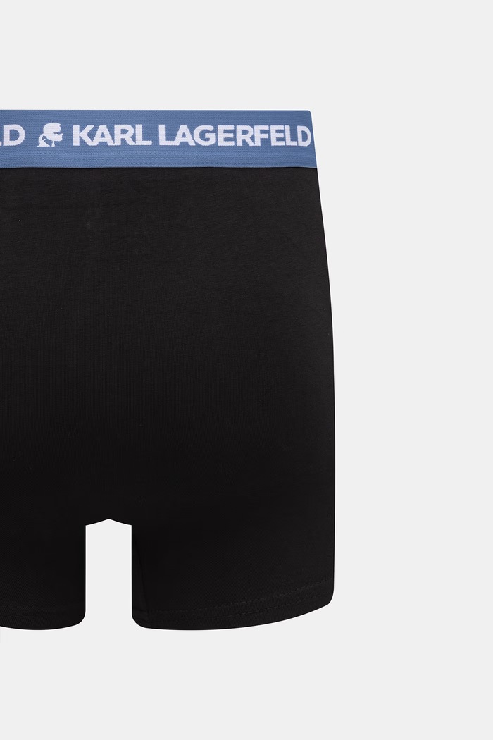 Karl Lagerfeld boksarice moške bombažne z elastanom paket 3 kosov A1M47021