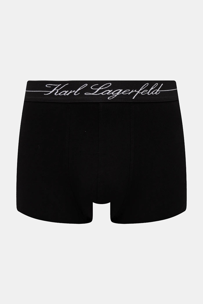 Oblečenie Boxerky Karl Lagerfeld 3-pak A1M47072 čierna