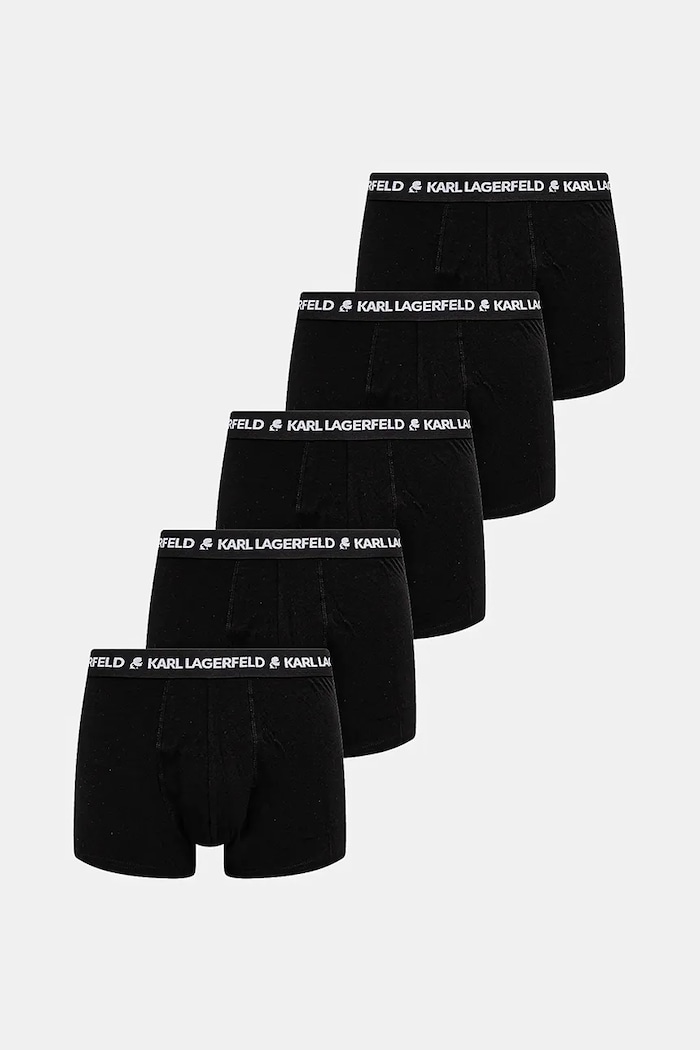 Karl Lagerfeld boxeri 5-pack boxeri negru A1M47082