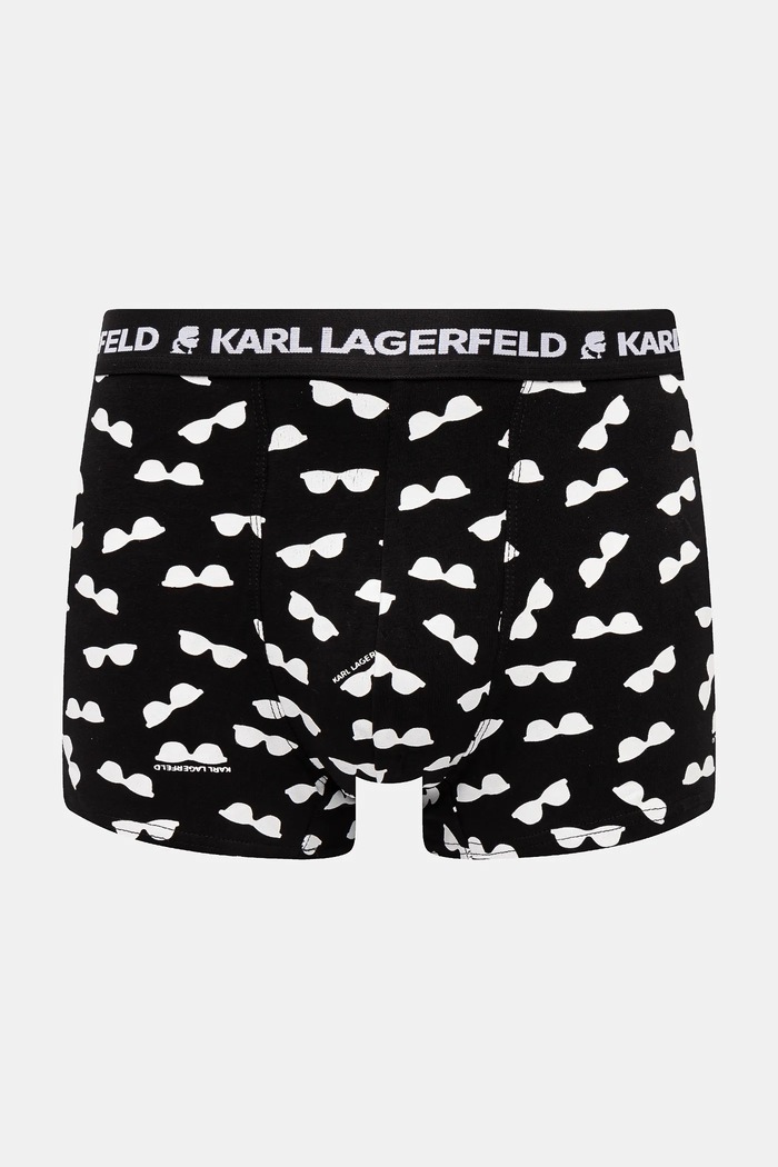 Karl Lagerfeld boxeralsó 3 db A1M47083 fekete SS25