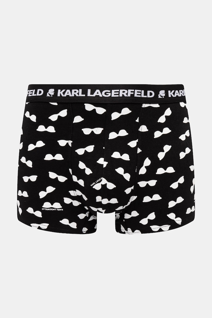 Karl Lagerfeld boxeralsó 3 db A1M47083 fekete SS25