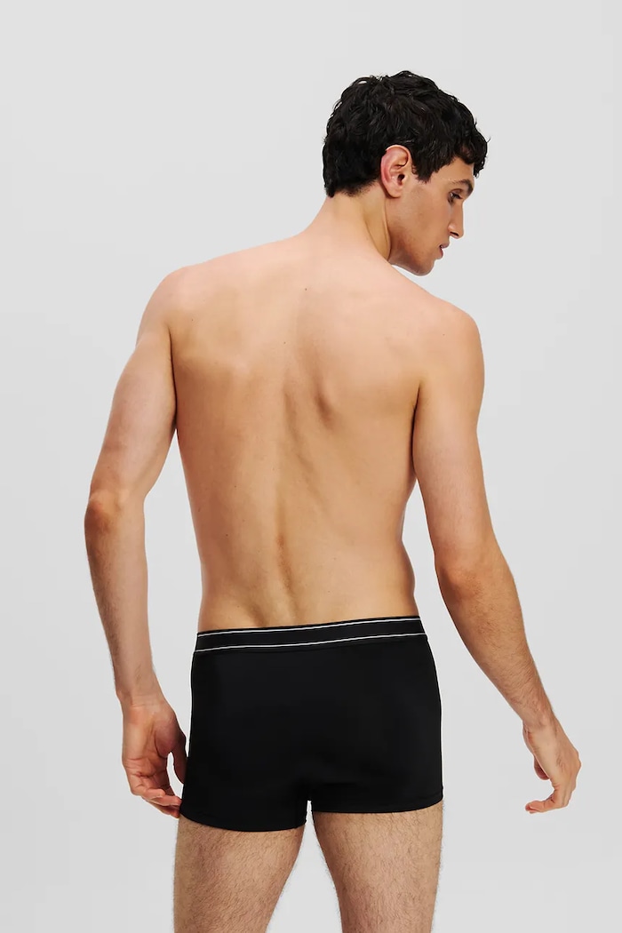 Oblečenie Boxerky Karl Lagerfeld 3-pak A1M47084 čierna