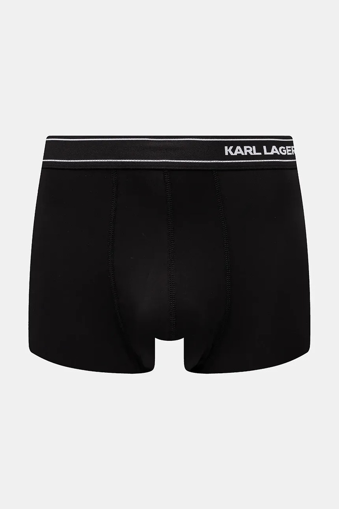 Boxerky Karl Lagerfeld 3-pak čierna A1M47084