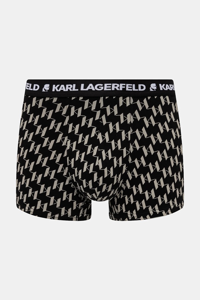 Boxerky Karl Lagerfeld 3-pak A1M47086 čierna SS26