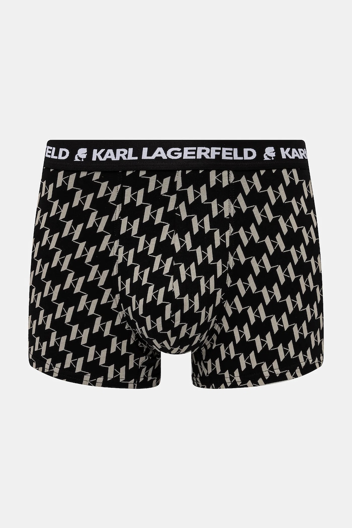 Boxerky Karl Lagerfeld 3-pak A1M47086 čierna SS26