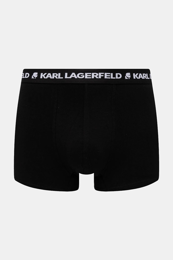 Oblečenie Boxerky Karl Lagerfeld 3-pak A1M47086 čierna