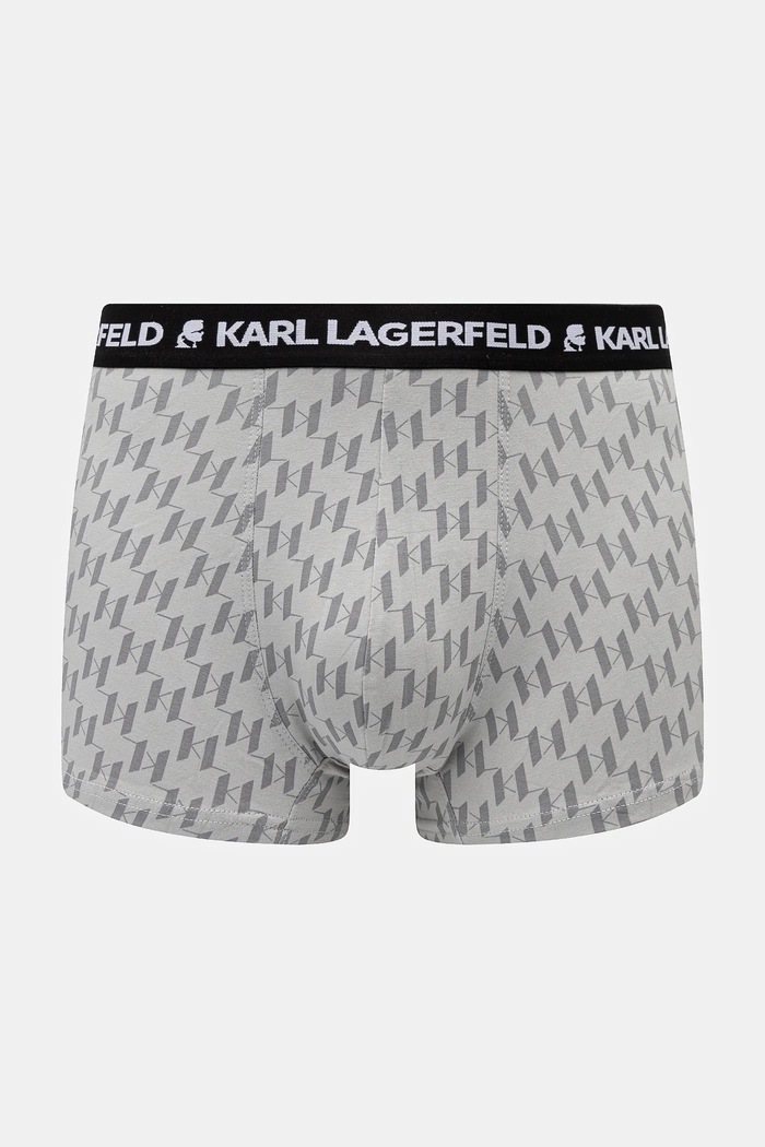 Boxerky Karl Lagerfeld 3-pak čierna A1M47086