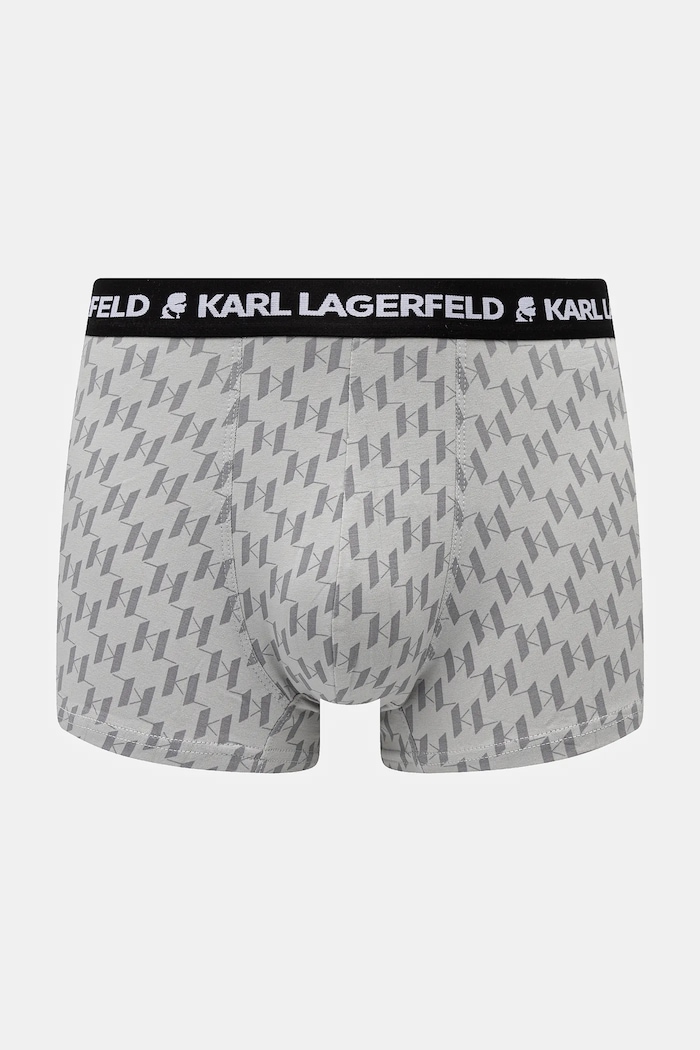 Boxerky Karl Lagerfeld 3-pak čierna A1M47086