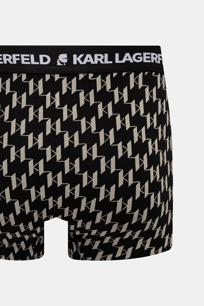 Boxerky Karl Lagerfeld 3-pak A1M47086 čierna