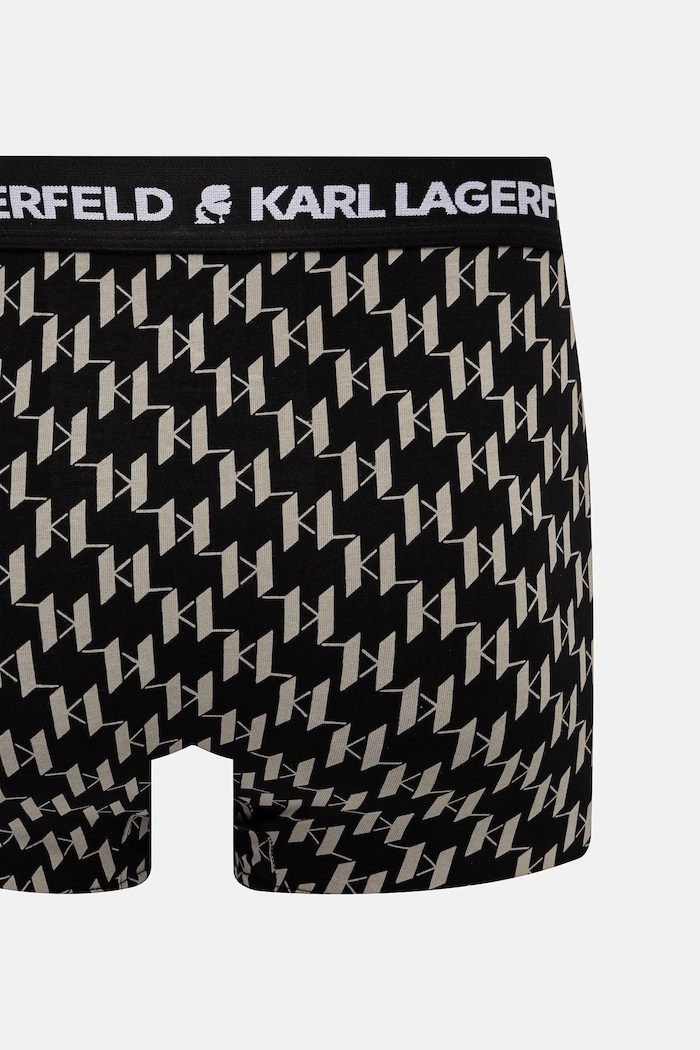 Boxerky Karl Lagerfeld 3-pak A1M47086 čierna