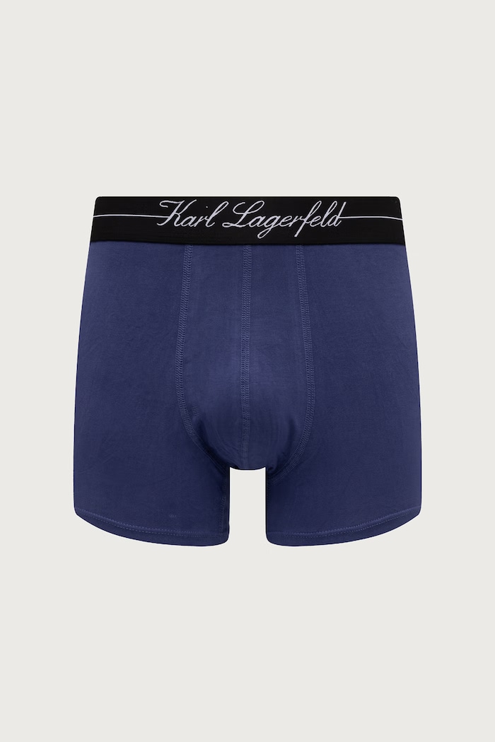 Karl Lagerfeld Боксерки мъжки с лиосел 3 броя A1M47089 черен AA00
