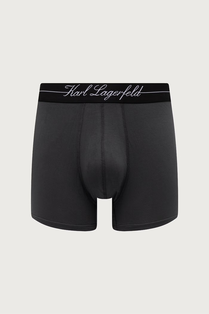 Боксерки мъжки с лиосел 3 броя Karl Lagerfeld A1M47089 черен