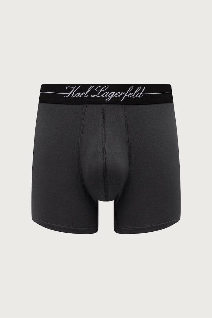 Боксерки мъжки с лиосел 3 броя Karl Lagerfeld A1M47089 черен