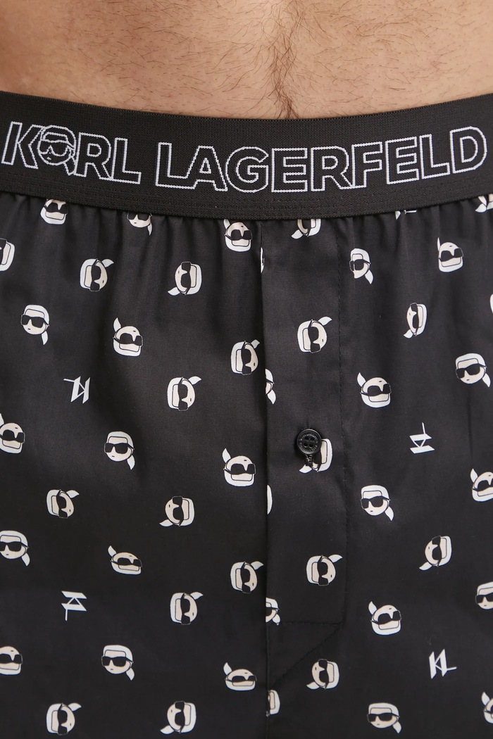 Karl Lagerfeld pamut boxeralsó 3 db A1M47131