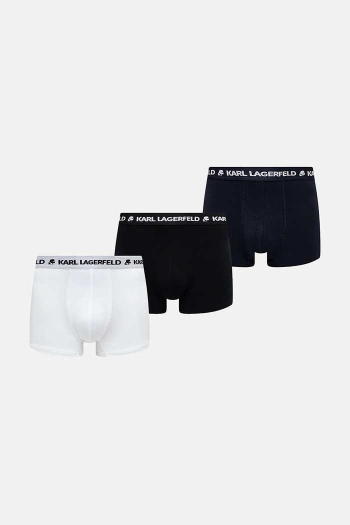 Bokserice Karl Lagerfeld 3-pack pamuk šarena A1M47151