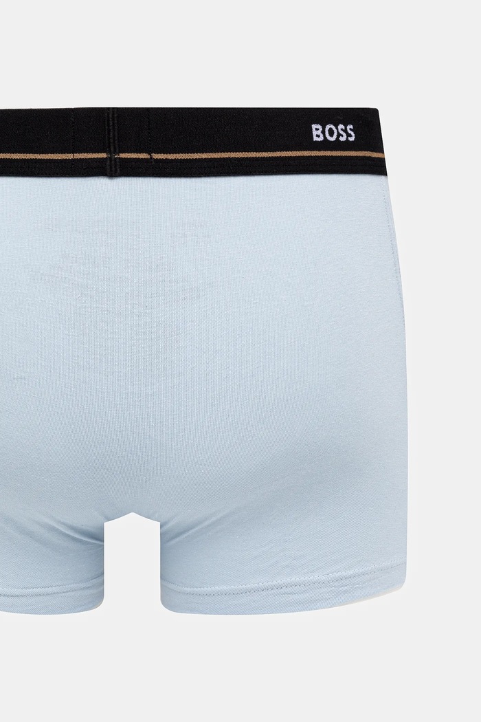 BOSS μποξεράκι ανδρικό βαμβακερό με ελαστάν Trunk 5P Essential 5-pack 50531660