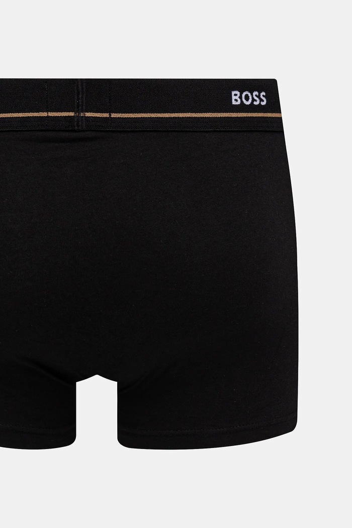 BOSS μποξεράκι ανδρικό βαμβακερό με ελαστάν Trunk 5P Essential 5-pack 50531660