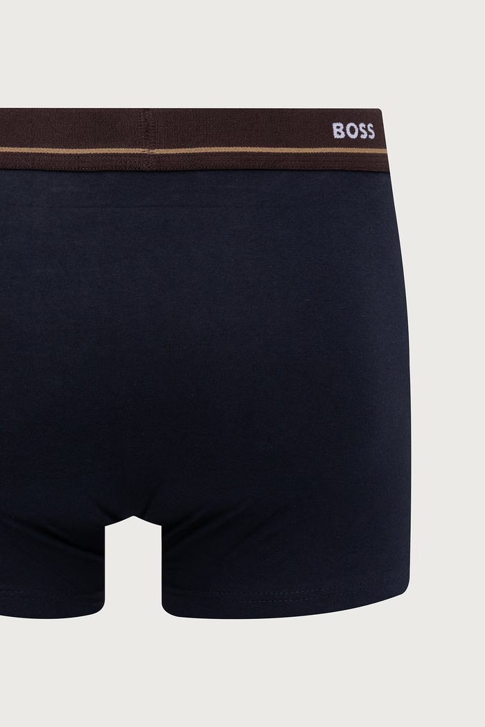 BOSS Bokserki męskie bawełniane z elastanem Trunk 5P Essential 5-pack 50531660