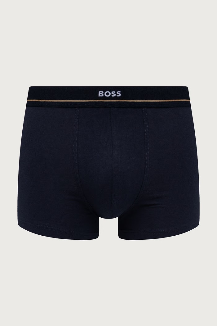 BOSS Bokserki męskie bawełniane z elastanem Trunk 5P Essential 5-pack 50531660